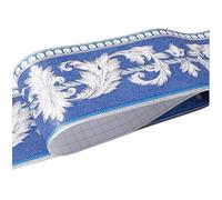 El marco del papel de pared se adhiere a sí mismo, Cenefa autoadhesiva for rodapié de pared, multicolor, 1 x 1 cm(10)