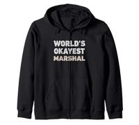 El Mariscal más Bueno del Mundo Funny Marshal Sudadera con Capucha