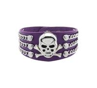 El material resistente de calavera de moda es adecuado tanto para hombres como para mujeres que aman el estilo individual, use los accesorios de música rock todos los días, フリーサイズ