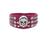 El material resistente de calavera de moda es adecuado tanto para hombres como para mujeres que aman el estilo individual, use los accesorios de música rock todos los días, フリーサイズ