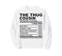 El matón Primo Divertido primos Hombres Mujeres reunión Familiar Sudadera