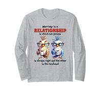 El Matrimonio es una relación en la Que una Persona Siempre Tiene razón Manga Larga