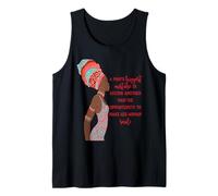 El mayor error del hombre africano de Black Queen al dar a OTRO HOMBRE Camiseta sin Mangas