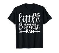 El Mayor fanático del fútbol de Little Brother: Sideline Cheer Game Day Camiseta