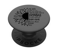 Él me invocará Salmo 91:15 Escritura PopSockets PopGrip Adhesivo