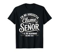 Él me respondió - Diseño de las Escrituras del Salmo en Español Camiseta