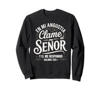 Él me respondió - Diseño de las Escrituras del Salmo en Español Sudadera