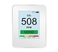 El medidor de aire de CO2 PM2.5 fácil de usar garantiza un entorno interior seguro para lugares de trabajo