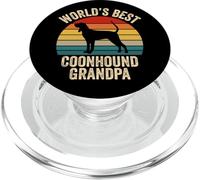 El Mejor Abuelo Coonhound del Mundo Vintage Coonhound Granddog PopSockets PopGrip para MagSafe
