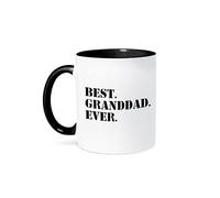 El Mejor Abuelo Del Mundo Mug Microondas Taza De Café Duradero Tazas De Desayuno Para Cappuccino Escuela Cacao 330Ml