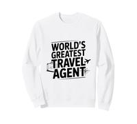 El Mejor Agente de Viajes del Mundo Sudadera