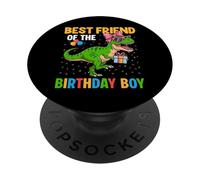 El Mejor Amigo del Traje de Fiesta de cumpleaños Dinosaur Squad PopSockets PopGrip Adhesivo
