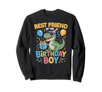 El Mejor Amigo del Traje de Fiesta de cumpleaños Dinosaur Squad Sudadera