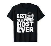 El Mejor anfitrión de una Fiesta de Pijamas Divertida Camiseta