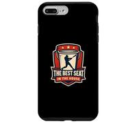 El mejor asiento de la casa divertido cubo papá béisbol papá Carcasa para iPhone 7 Plus/8 Plus