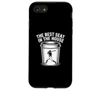 El mejor asiento de la casa divertido cubo papá béisbol papá Carcasa para iPhone SE (2020) / 7 / 8