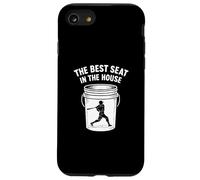 El mejor asiento de la casa divertido cubo papá béisbol papá Carcasa para iPhone SE (2020) / 7 / 8