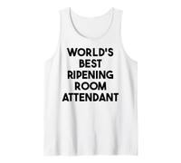 El mejor asistente de sala de maduración del mundo Camiseta sin Mangas