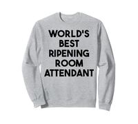 El mejor asistente de sala de maduración del mundo Sudadera