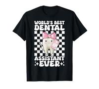 El Mejor Asistente Dental del Mundo Higienista Dental Dentista Camiseta