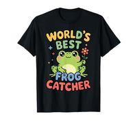 El Mejor Atrapador de Ranas del Mundo Divertido Kawaii Camiseta