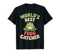 El Mejor Atrapador de Ranas del Mundo Divertido Kawaii Camiseta
