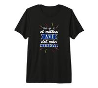 El Mejor AVI del Mundo Regal Original En Catalán Camiseta Premium