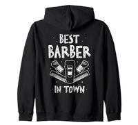 El Mejor Barbero De La Ciudad Barberos Barbería Peluquería Sudadera con Capucha