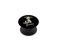 El Mejor caniche del Mundo Abuela Lindo caniche Cachorro Nieto PopSockets PopGrip Adhesivo