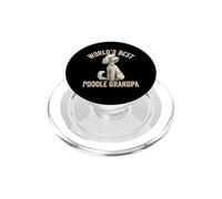 El Mejor caniche del Mundo Abuelo Lindo caniche Blanco Cachorro Abuelo PopSockets PopGrip para MagSafe