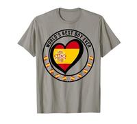 El mejor chico del mundo afortunado de ser hermano español Kid Brother Camiseta