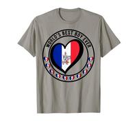 El mejor chico del mundo afortunado de ser hermano francés Kid Brother Camiseta