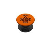 El Mejor compañero de Caza de Patos PopSockets PopGrip Adhesivo