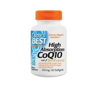 El mejor COQ10 de alta absorcin del mdico con gluten bioperina Gluten Free Naturally Fermented Heart Health & Energy Production 100 mg 60 Softgels