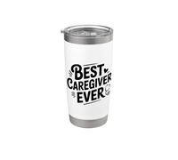 El mejor cuidador para enfermeras y héroes de la atención médica Vaso térmico de acero inoxidable de doble pared