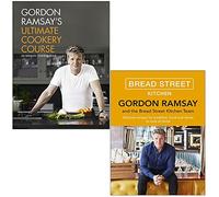 El mejor curso de cocina de Gordon Ramsay y Gordon Ramsay Bread Street Kitchen de Gordon Ramsay, colección de 2 libros