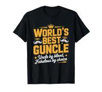 El Mejor del Mundo Guncle Tío Gay Favorito Pride Fabuloso Camiseta