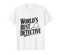 El Mejor Detective del Mundo para los Amantes de la resolución de crímenes Camiseta