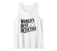El Mejor Detective del Mundo para los Amantes de la resolución de crímenes Camiseta sin Mangas