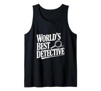 El Mejor Detective del Mundo para los Amantes de la resolución de crímenes Camiseta sin Mangas