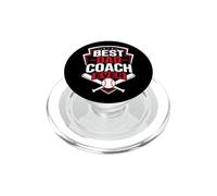 El Mejor Entrenador de papá, el Mejor Padre Dentro y Fuera del Campo PopSockets PopGrip para MagSafe