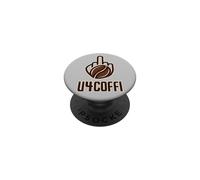 El Mejor Entusiasta del café con Leche, Espresso, Americano, PopSockets PopGrip Adhesivo