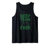 El Mejor Equipo de la Historia de Cinco Hombres Cat Duo Camiseta sin Mangas