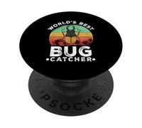 El Mejor Escarabajo Cazador de Insectos del Mundo PopSockets PopGrip Adhesivo
