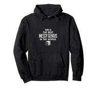 El Mejor Genio Desordenado Del Mundo Sudadera con Capucha