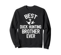 El Mejor Hermano de Caza de Patos Divertido jamás Cazador Sudadera