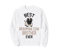El Mejor Hermano de Vaca Brahman Sudadera