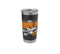 El mejor ingeniero aeroespacial de la historia de ingeniería aeroespacial de cohetes Vaso térmico de acero inoxidable de doble pared