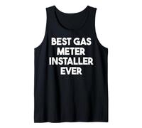 El Mejor instalador de medidores de Gas Camiseta sin Mangas