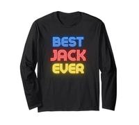 El Mejor Jack de la Historia - Funny Jack Name Jack Manga Larga